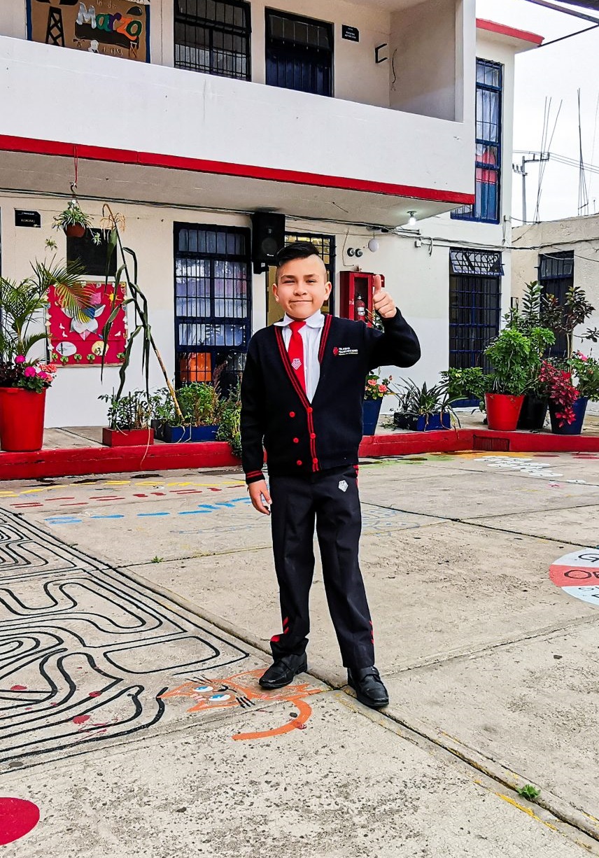 Estudiante del Colegio Franciscano